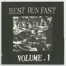 V.A ／ BEST RUN FAST　Vol.1　７インチ ソノシート　D.O.N.D.O.N　他　　検～ mcr gauze lip cream execute ghoul S.O.B outo comes_画像1