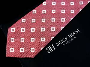 0^o^0ocl★cw1143美品【ウール】ブリックハウス「BRICK　ＨＯＵＳＥ」ネクタイ