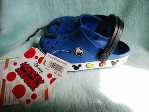 TDR ディズニーリゾート　crocs クロックス　ミッキー　17.5cm C10