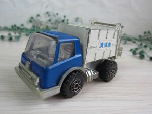 レトロ　当時物 Tonka トンカ 清掃車 ミニカー ブリキ 日本製 車 作業車 おもちゃ アンティーク ビンテージ コレクション