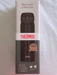 ★期間限定お値下げ THERMOS サーモス 真空断熱 ケータイ マグボトル 500ml 黒色 赤、ピンク、柄付き白色への変更可能