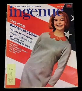 ingenue 1965 valuable rare American magazine 10 fee woman girls fashion petticoat LIFE PLAYBOY 60 period 60s Mini ska retro Vintage equipment .