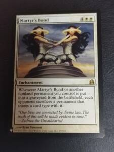 ★☆MTG 【EN】《殉教者の結合/Martyr's Bond》[MB1] 白R ★☆ 全ての商品同梱可能