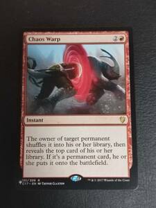 ★☆MTG 【EN】《混沌のねじれ/Chaos Warp》[MB1] 赤R ★☆ 全ての商品同梱可能