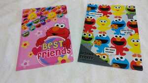 ❤A* Sesame Street * clear file 2 pieces set * new goods unused! postage 230 jpy 