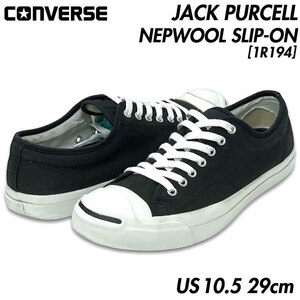  domestic regular goods #CONVERSE( Converse ) JACK PARCELL Jack purcell canvas black white black / white US10.5 29.[1R194]