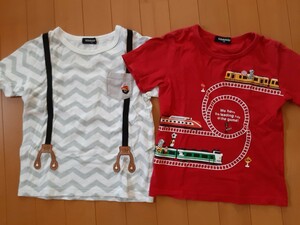 クレードスコープ　半袖Tシャツ　110cm 2枚セット　中古