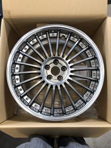 即納 新品 ワーク WORK Lanvec LF1 ランベック 19インチ 8.5J+45 5H PCD100 4本セット プリウス 86 ウイッシュ等に 30
