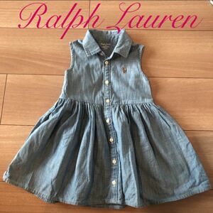 RALPH LAUREN デニムワンピース 12m