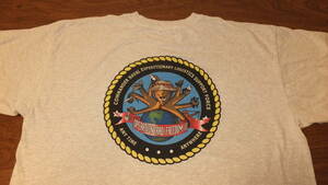 【US NAVY】NAVELSF 米海軍遠征兵站支援部隊 Naval Expeditionary Logistics Support Force　TシャツサイズXXL　2XL 米系軍補給支援 USN