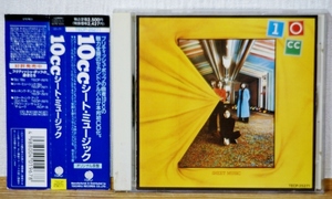 10cc/シート・ミュージック★国内初期盤CD 帯付★セカンド・アルバム★ヒプノシス