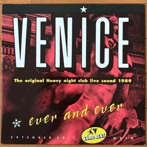 【オリジナル盤未使用】VENICE ヴェニス / EVER AND EVER エヴァー・アンド・エヴァー イタリア盤 ユーロビート ディスコ