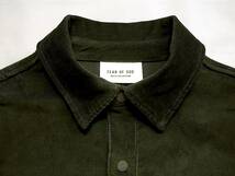 FEAR OF GOD SIXTH COLLECTION CORD OVERSHIRT sizeS_画像6
