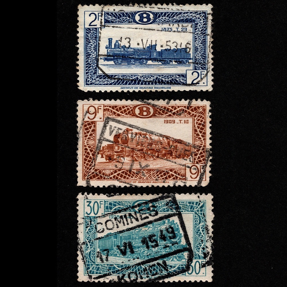 182258 ベルギー 1972年 鉄道小包専用切手 高額 100Ｆ 未使用NH の商品