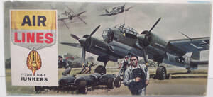 ○AIRLINESエアライン／ユンカース JU88 (1/72) exfrog