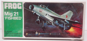 ○FROGフロッグ／ミグ 21 フィッシュベット (1/72)exHasegawa