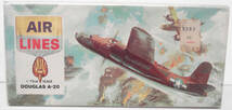○AIRLINESエアライン／ダグラス A-20 (1/72) exfrog_画像1