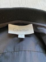 CALVIN KLEIN カルバンクライン◆半袖ブルゾンシャツ 黒 y21021406_画像5