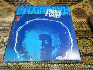 LPレコード「FRESH HAIRE」両面12曲収録・ORIGINAL LONDON CAST ALBUM（アメリカ製）美品の格安提供です。