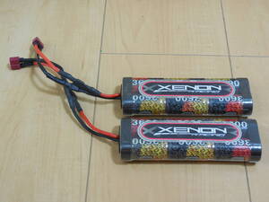 1-463 XENON RACING 7.2V 3600 NI-MHバッテリー 