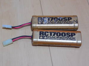 1-492 タミヤ TAMIYA RC1700SP 7.2V バッテリー 2本