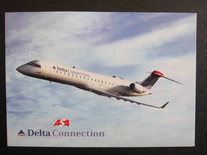 デルタ航空■デルタコネクション■ボンバルディア■CRJ700■Delta Connection■ASA■エアライン発行■2002年