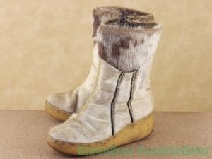 M151* Vintage [regent]eskimo- ботинки чай Brown Kids 4.5 22.5cm