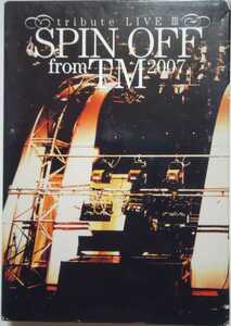 TM NETWORK SPIN OFF from TM 2007 tribute LIVE III FC limitation version 2 sheets set DVD