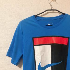 メンズ NIKE ナイキ 半袖 Tシャツ ブルー Mサイズ