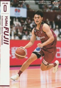 BBM×B.LEAGUE 2020-21 1st 藤井祐眞 025 レギュラーカード