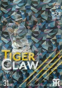 BBM 2020 阪神タイガース マルテ /90 パラレル TC6 Tiger Claw