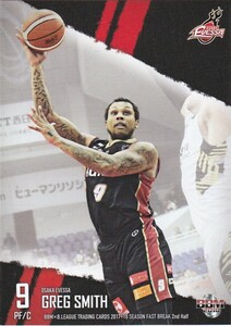 BBM×B.LEAGUE 2017-18 2nd グレッグ・スミス 148 レギュラーカード