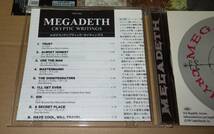 メガデス　　　クリプティック・ライティングス　　　MEGADETH／CRYPTIC WRITINGS_画像8