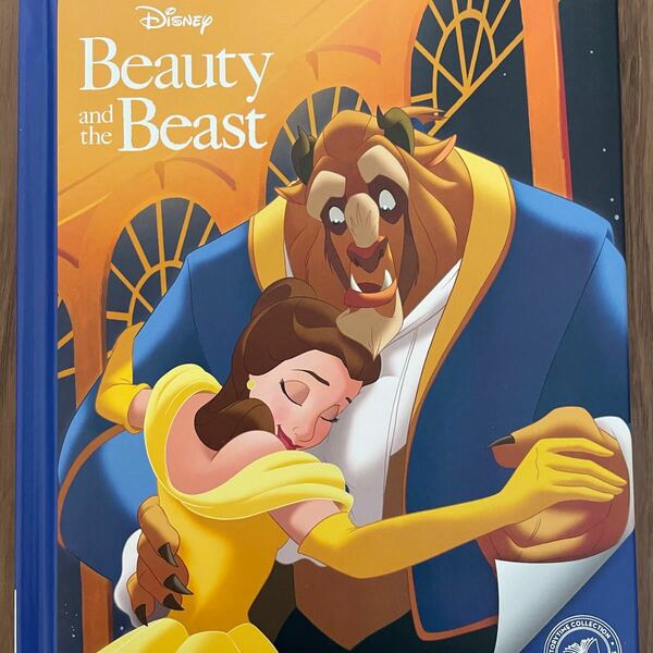 美女と野獣 絵本 Beauty and the Beast 英語 ディズニー 