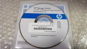 SB100 1枚組 HP Storage Works 1U and 3U Rackmount Tape Enclosure domcumentation CD メディア
