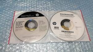 SB170 2 sheets set HP Z230 Windows7 (32bit) DVD recovery - disk 