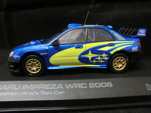 1/43　スバル　インプレッサ　WRC　2006　Arai's test car