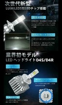 (P)D4S/D4R 業界初 無加工で簡単に純正HIDをLEDヘッドライト化 IS GSE2# H20.9 ～ H22.7 HID装着車 簡単取付_画像6