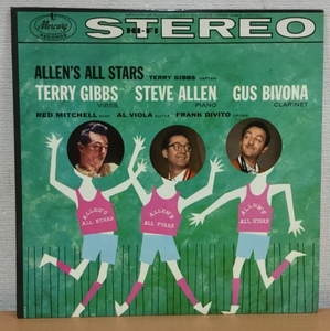 【YN171】Allen's All Stars/Terry Gibbs, Captain/SR-80004/Mercury/LP/アレンズオールスターズ