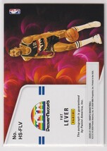 NBA Lafayette 'Fat' Lever AUTO 2020-21 PANINI HOOPS BASKETBALL Hot Signatures Autograph ラファイエット リーバー 直筆 サイン オート_画像2