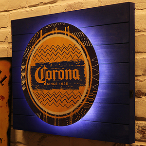 バックリット LED プランク サイン CORONA コロナ　看板