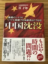 中国沈没★最悪のシナリオ―バブル崩壊で日本経済はこうなる！★沈才彬さん★空前の経済成長に隠された、この国の実態に迫る！★_画像1