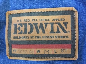 古着 ヴィンテージ 70'~80年代 EDWIN オーバーオール size M サロペット エドウィン YT1032 98 W M L RT　バンド衣装 舞台衣装 