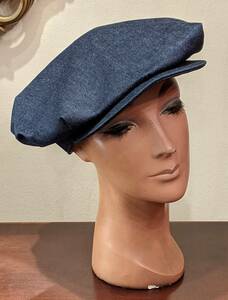  Vintage Denim использование 20's30's способ Casquette /10's Europe Work SWING Франция ΓOT