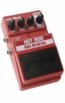 新品 DOD Digitech デジテック XHR Hot Rod Rock Distortion ディストーション レア品 エレキギター エフェクター_画像2