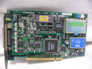 ★動作保証★ Interface社 PCI-3165 高機能AD変換16Bit D8/S16CH(バス絶縁) PCIカード