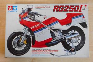 { rare * small deer Tamiya }[1/12 Suzuki RG250Γ( Gamma ) full option ] Junk exhibition [ Tamiya (TAMIYA)]* one part parts breaking the seal cut ... settled 