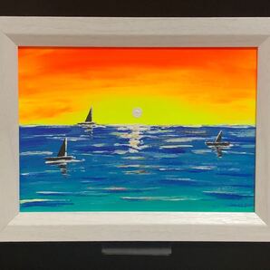 絵画 ヨットNo.2 風景画