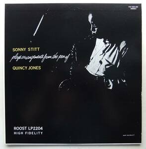 ◆ SONNY STITT Plays From The Pen of Quincy Jones ◆ Roost YW-7804 ◆