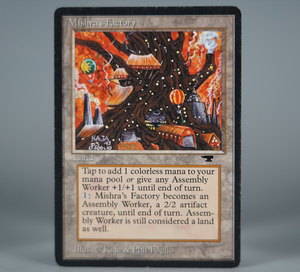 MTG レアカード ミシュラの工廠 Mishra's Factory 秋 アンティキティー Antiquities AQ ATQ MAGIC The Gathering マジックザギャザリング